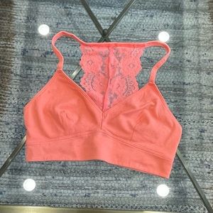 Peachy Kids Lace Back Bra